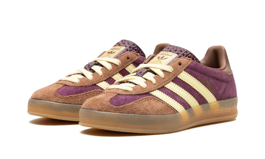 Adidas Gazelle Indoor Maroon Almost Yellow