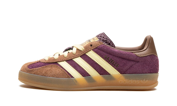 Adidas Gazelle Indoor Maroon Almost Yellow