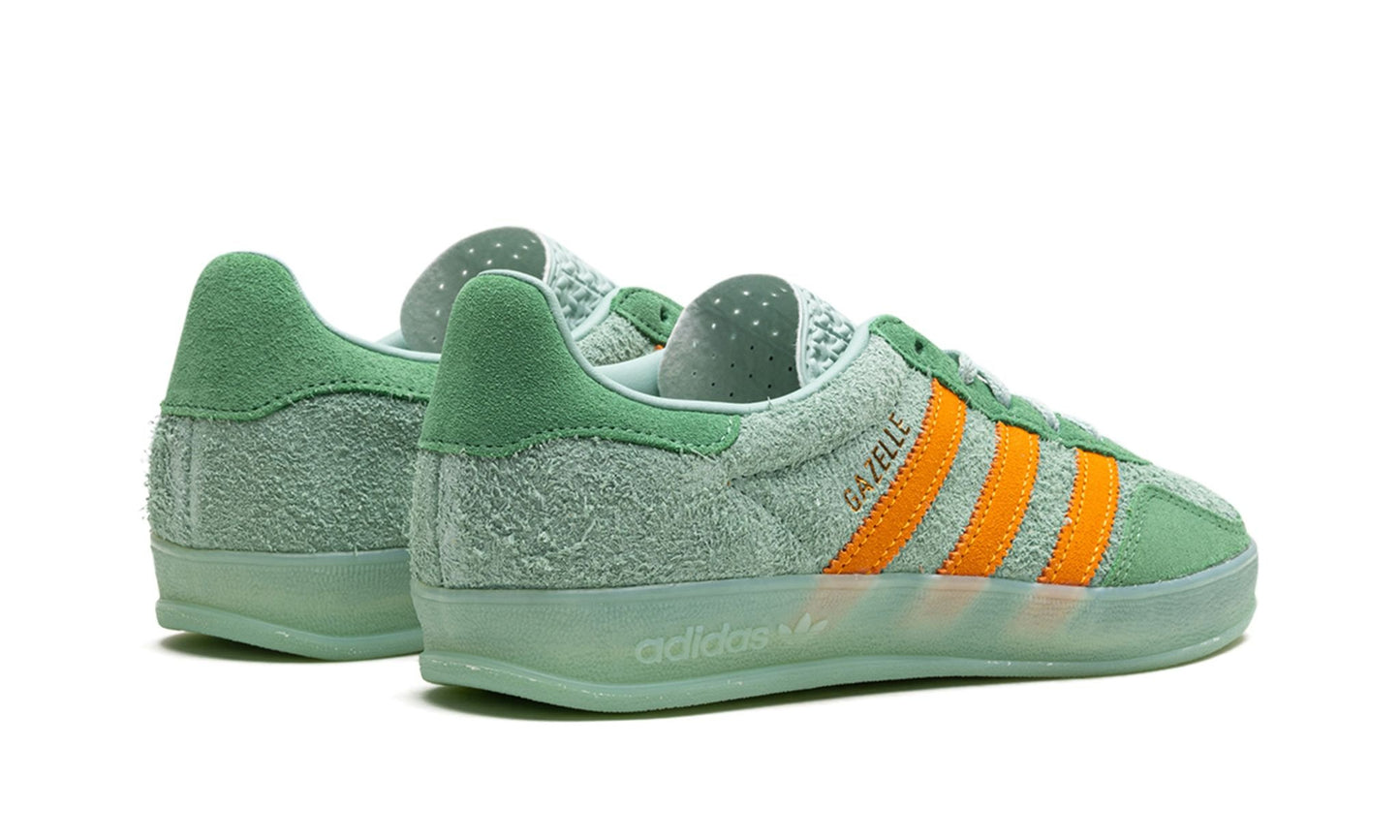 adidas Gazelle Indoor Hazy Green Crew Yellow (Women's)