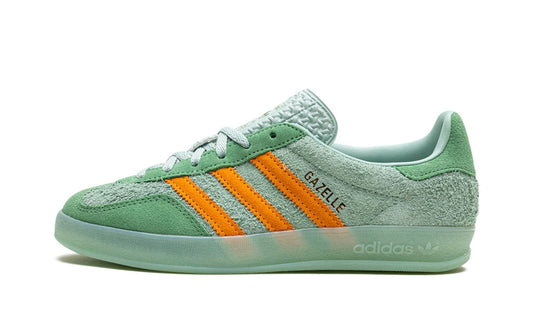 adidas Gazelle Indoor Hazy Green Crew Yellow (Women's)