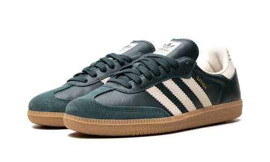 Adidas Samba OG Shadow Green Cream White Gold Metallic