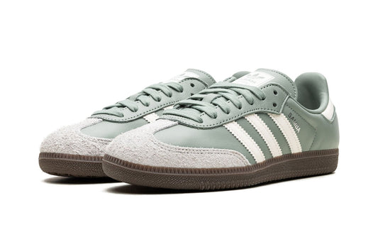 Adidas Samba OG Silver Green Chalk White