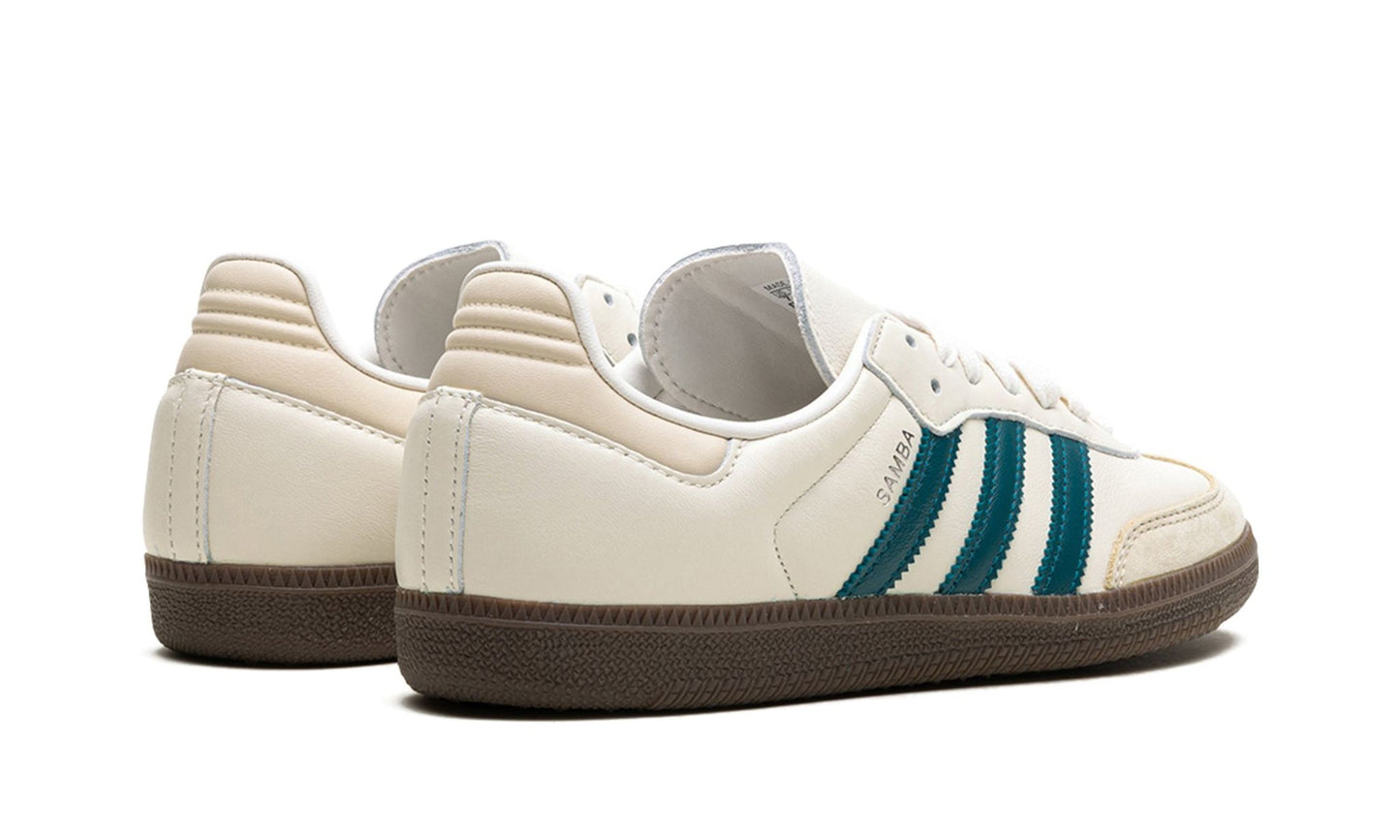 Adidas Samba OG Cloud White Legacy Teal (Women's)