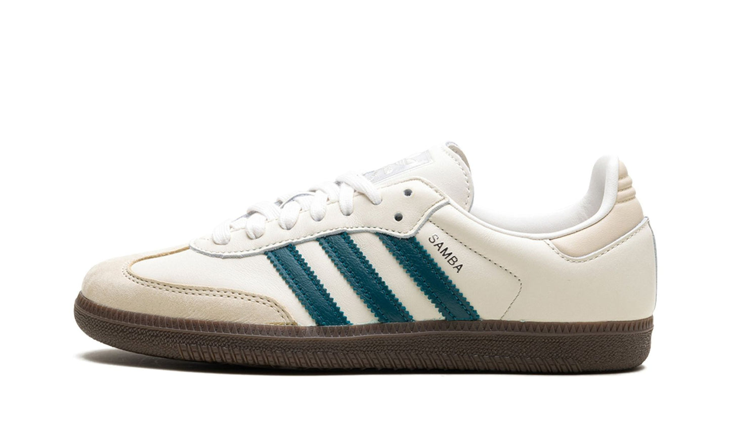 Adidas Samba OG Cloud White Legacy Teal (Women's)