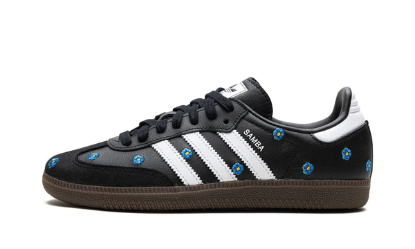 Adidas Samba Light Blue Floral Core Black (Women's)