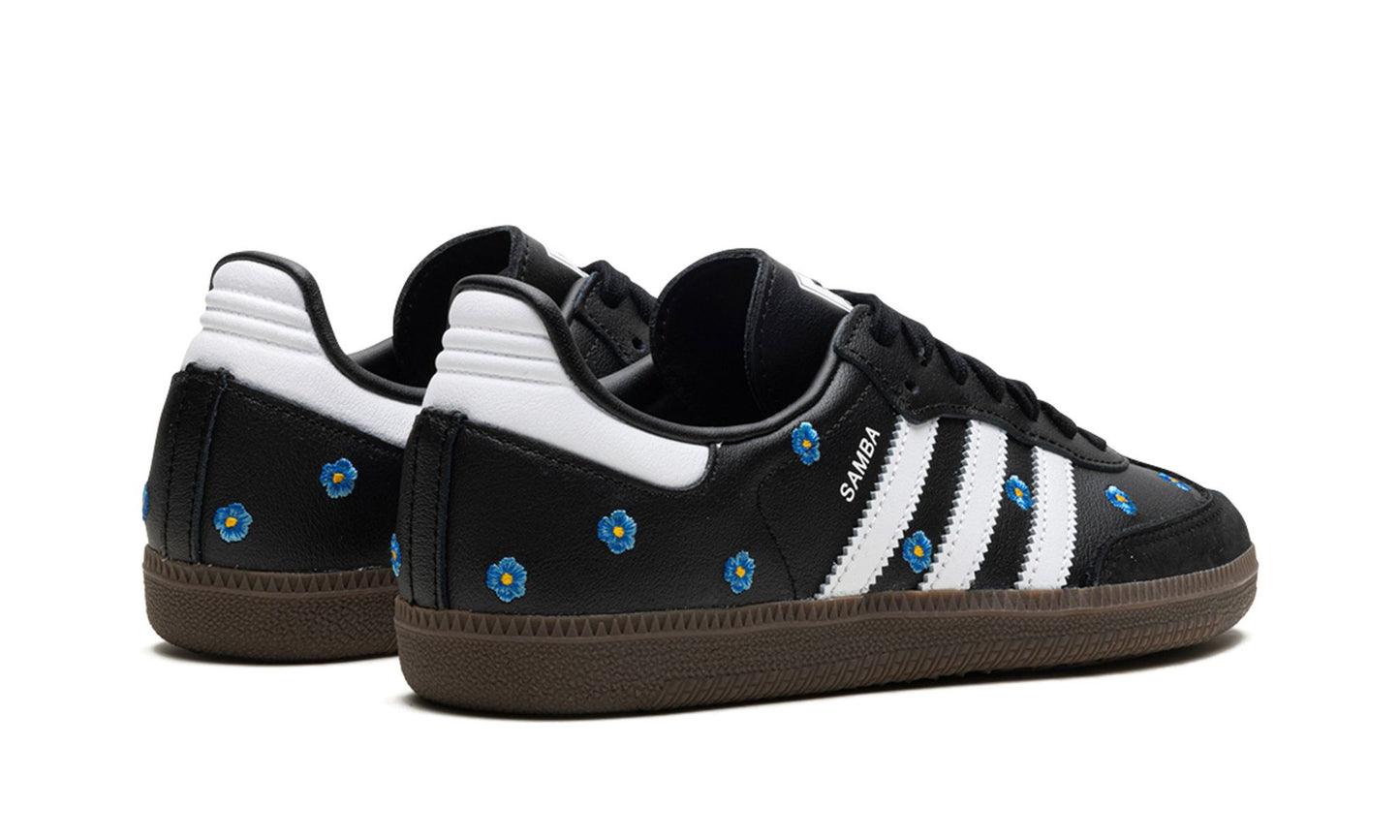 Adidas Samba Light Blue Floral Core Black (Women's)