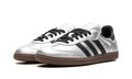 Adidas Samba OG Silver Metallic Black Gum (Women's)