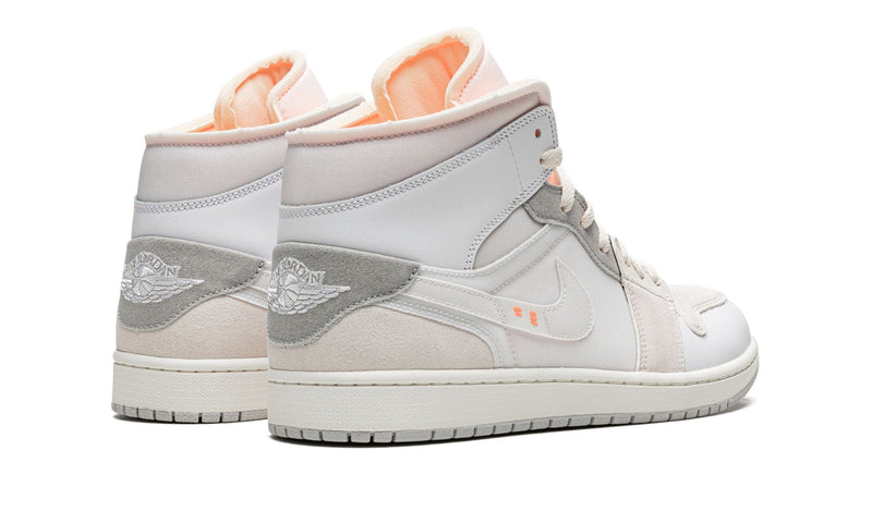 Air Jordan 1 Mid SE Craft Inside Out White Grey Newking Store