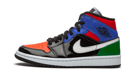 Air Jordan 1 Mid Multi Patent (Women's)