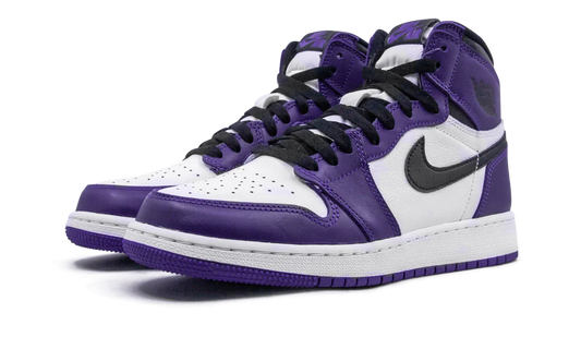 Air Jordan 1 Retro High Court Purple White (GS)
