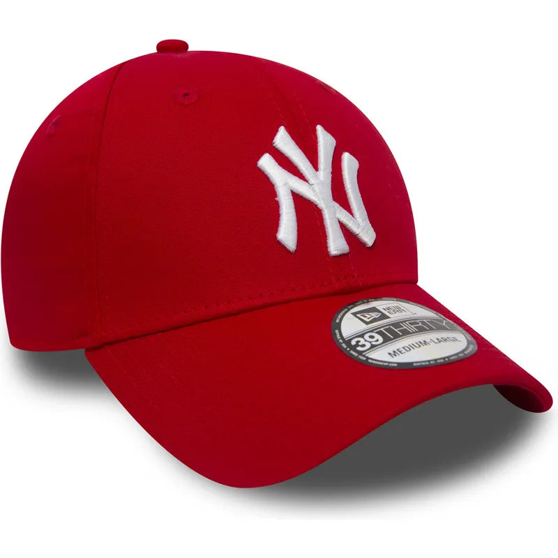 New Era 39THIRTY LEAGUE BASIC NEYYAN SCARLET