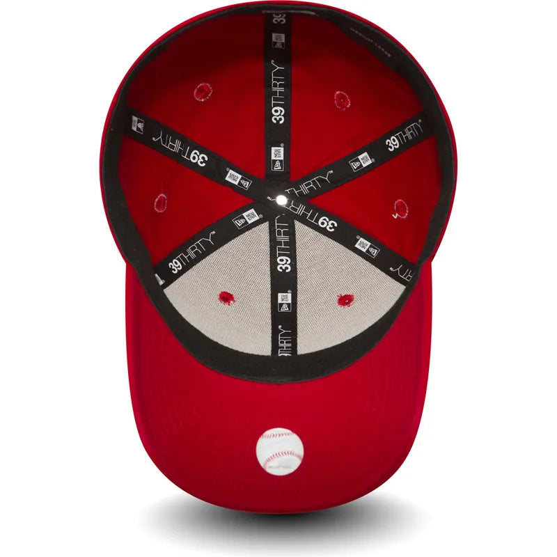 New Era 39THIRTY LEAGUE BASIC NEYYAN SCARLET