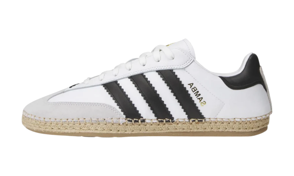 Adidas Samba Espadrille CLOT By Edison Chen White Black