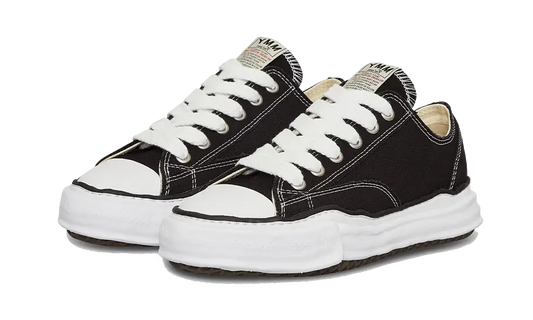 Maison Mihara Yasuhiro Peterson OG Sole Canvas Low Black