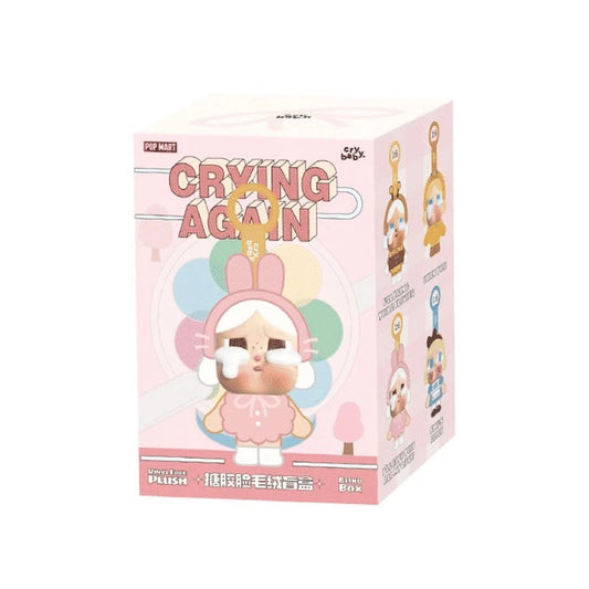 Pop Mart CryBaby Crying Again Series Vinyl Face Plush Sealed Case (6 Blind Box)