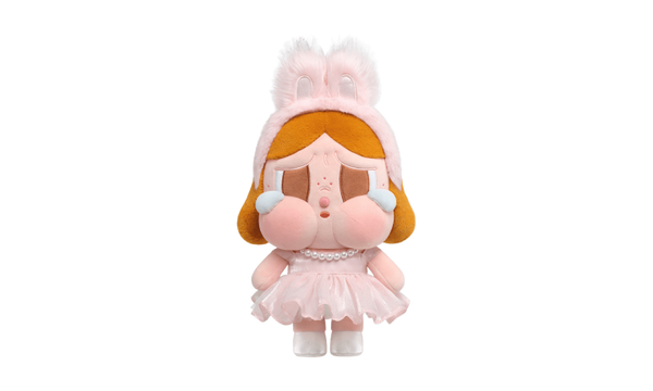 Pop Mart CRYBABY SHINY SHINY Series Plush Doll Pink