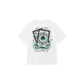 NewKing Green Ace White Tee