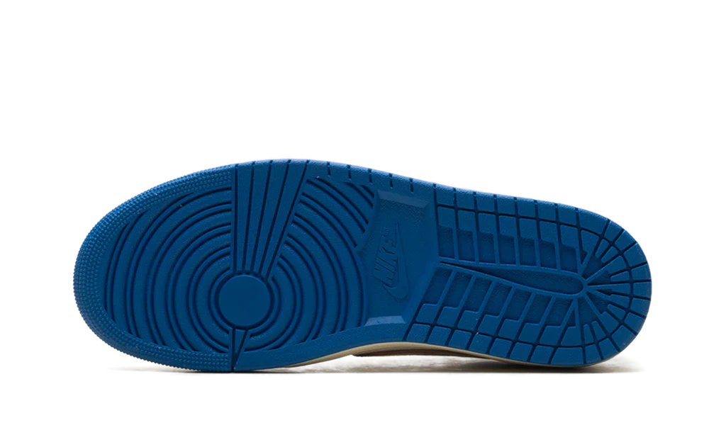Air Jordan 1 Retro Low OG SP Fragment x Travis Scott Sail Military Blue