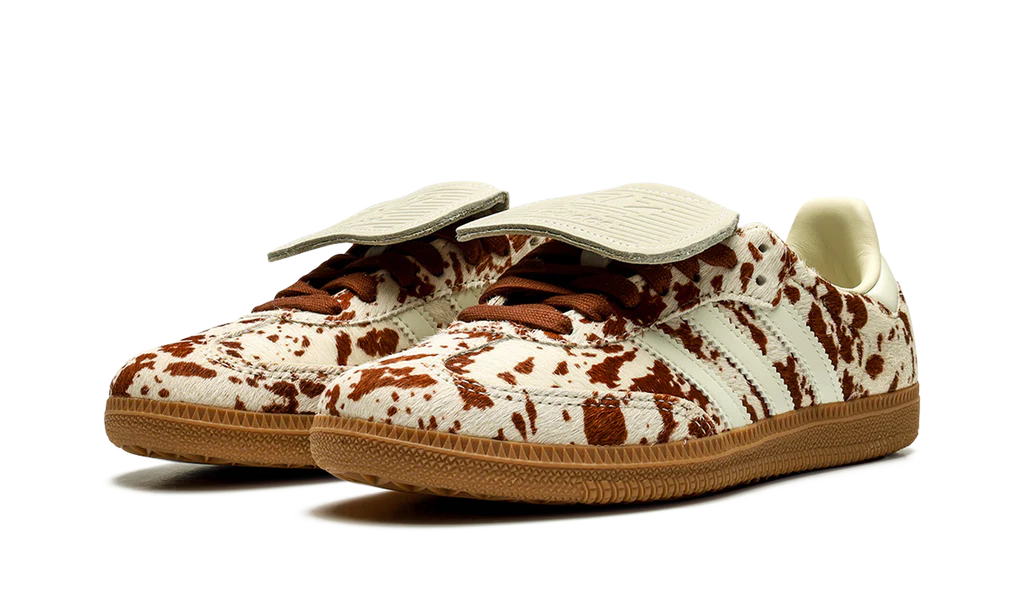 Adidas Samba LT Cow Print Brown White (Women's)