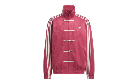 Adidas CTT Chinese Track Top 3.1 Gender Neutral Jacket (Asian Sizing) Collegiate Burgundy