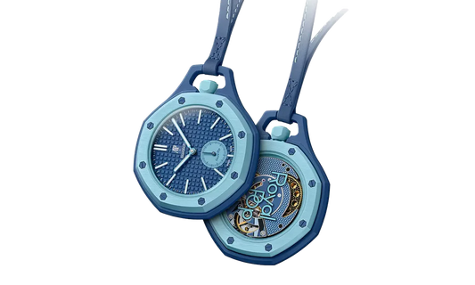 Swatch x Audemars Piguet Bioceramic Royal Pop Savonnette Lan Ba SSX03L100N