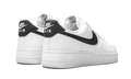 Nike Air Force 1 Low '07 White Black Pebbled Leather