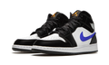 Air Jordan 1 Mid Black Racer Blue White (GS)