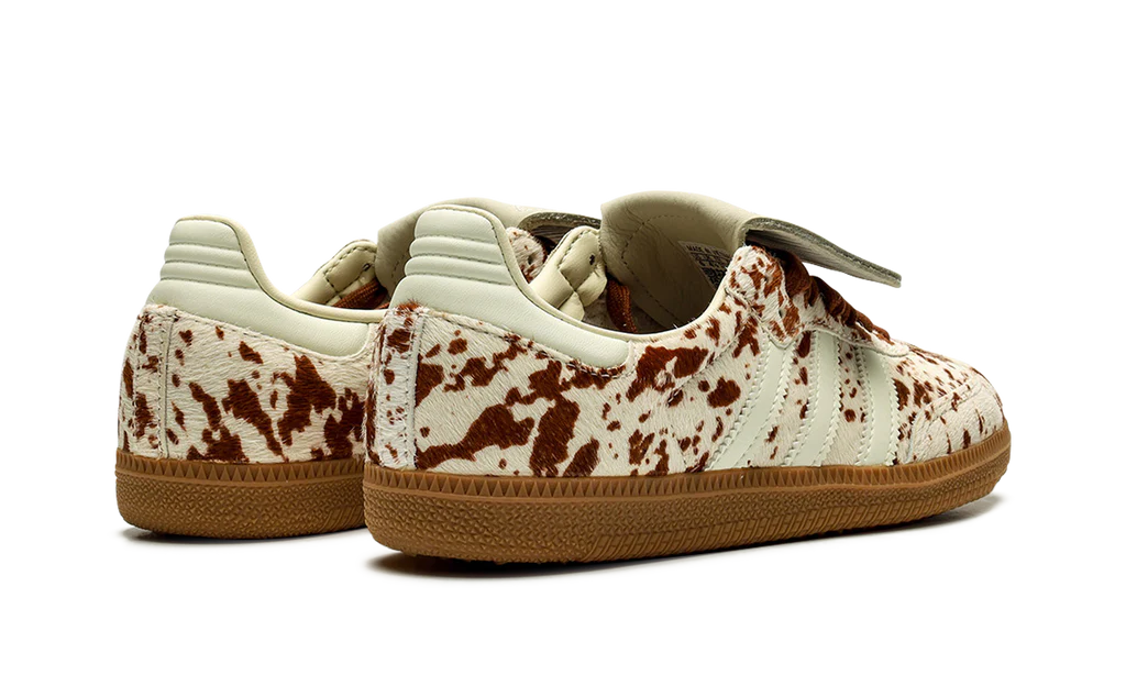 Adidas Samba LT Cow Print Brown White (Women's)