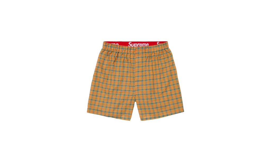 Supreme Hanes Plaid Boxers (4 Pack) Multicolor