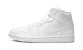 Air Jordan 1 Mid Triple White