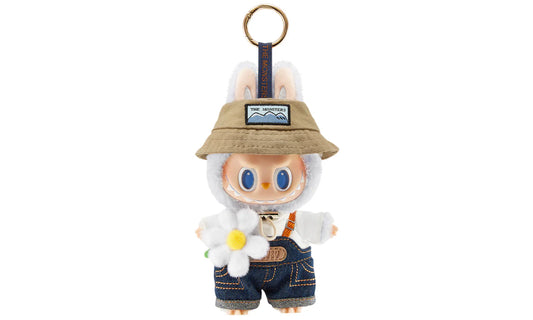 Pop Mart Labubu The Monsters Fall In Wild Vinyl Plush Doll Pendant Keychain