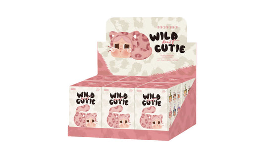 Pop Mart CRYBABY Wild but Cutie Series Vinyl Plush Pendant Sealed Case (6 Blind Box)