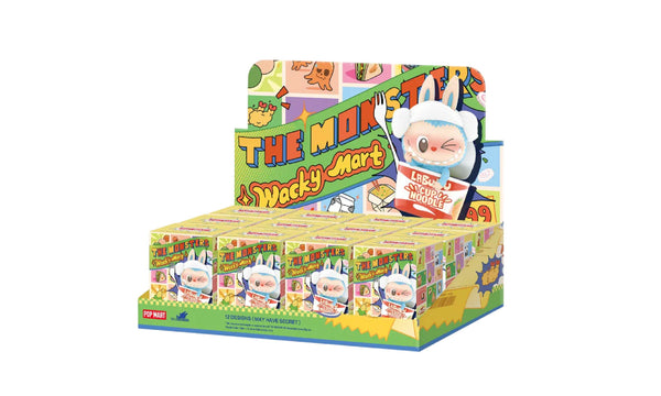 Pop Mart Labubu The Monsters Wacky Mart Series Figure Sealed Case