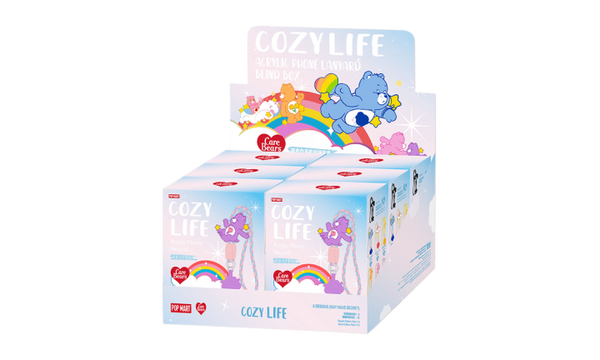 Pop Mart Care Bears Cozy Life Series-Acrylic Phone Lanyard Blind Box