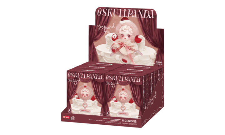Pop Mart SKULLPANDA You Found Me! Series Phone Lanyard Sealed Case (6 Blind Boxes)