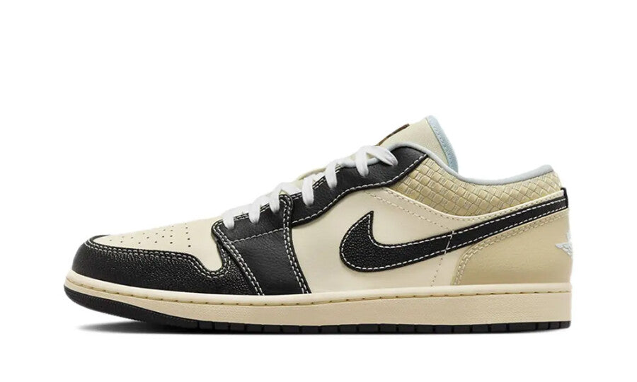 Air Jordan 1 Low SE Coconut Milk Black Muslin