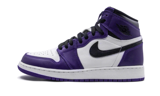 Air Jordan 1 Retro High Court Purple White (GS)