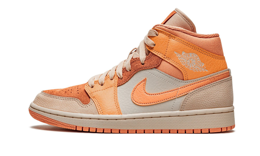 Air Jordan 1 Mid Apricot Orange (Women's)