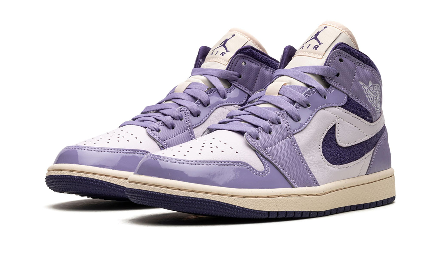 Air Jordan 1 Mid Purple Chenille