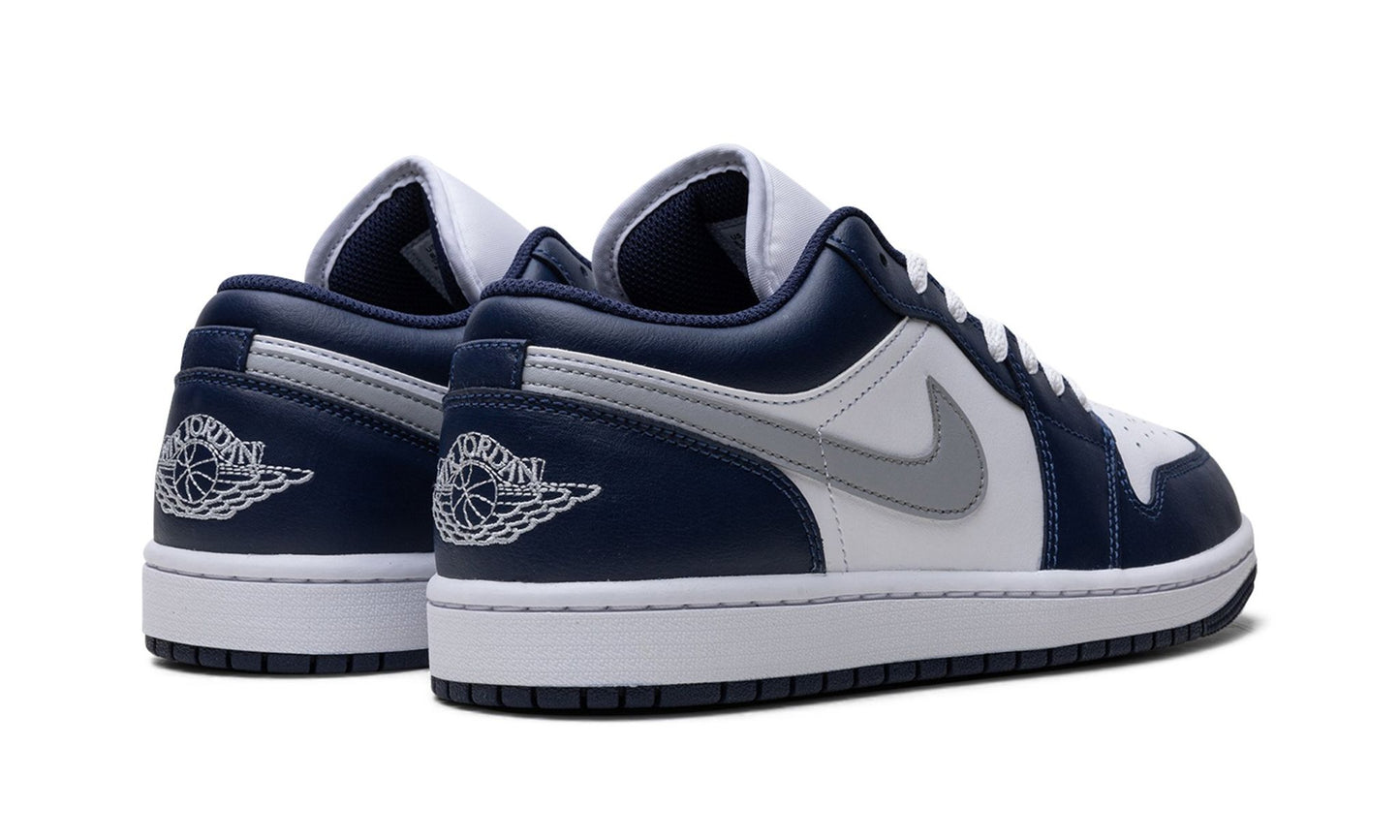 Air Jordan 1 Low Wolf Grey Midnight Navy