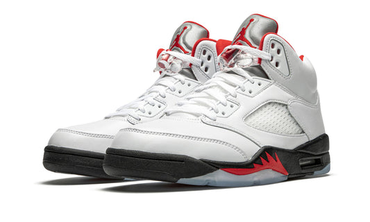 Air Jordan 5 Retro Fire Red Silver Tongue (2020)