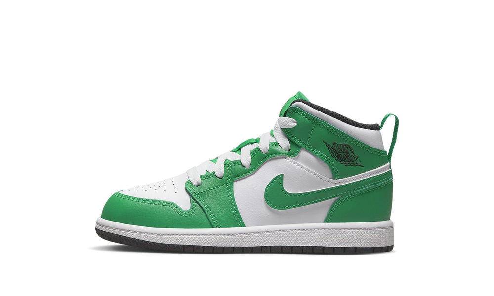 Air Jordan 1 Mid Lucky Green (PS)