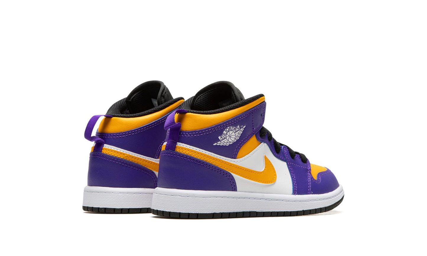 Air  Jordan 1 Mid Lakers (PS)