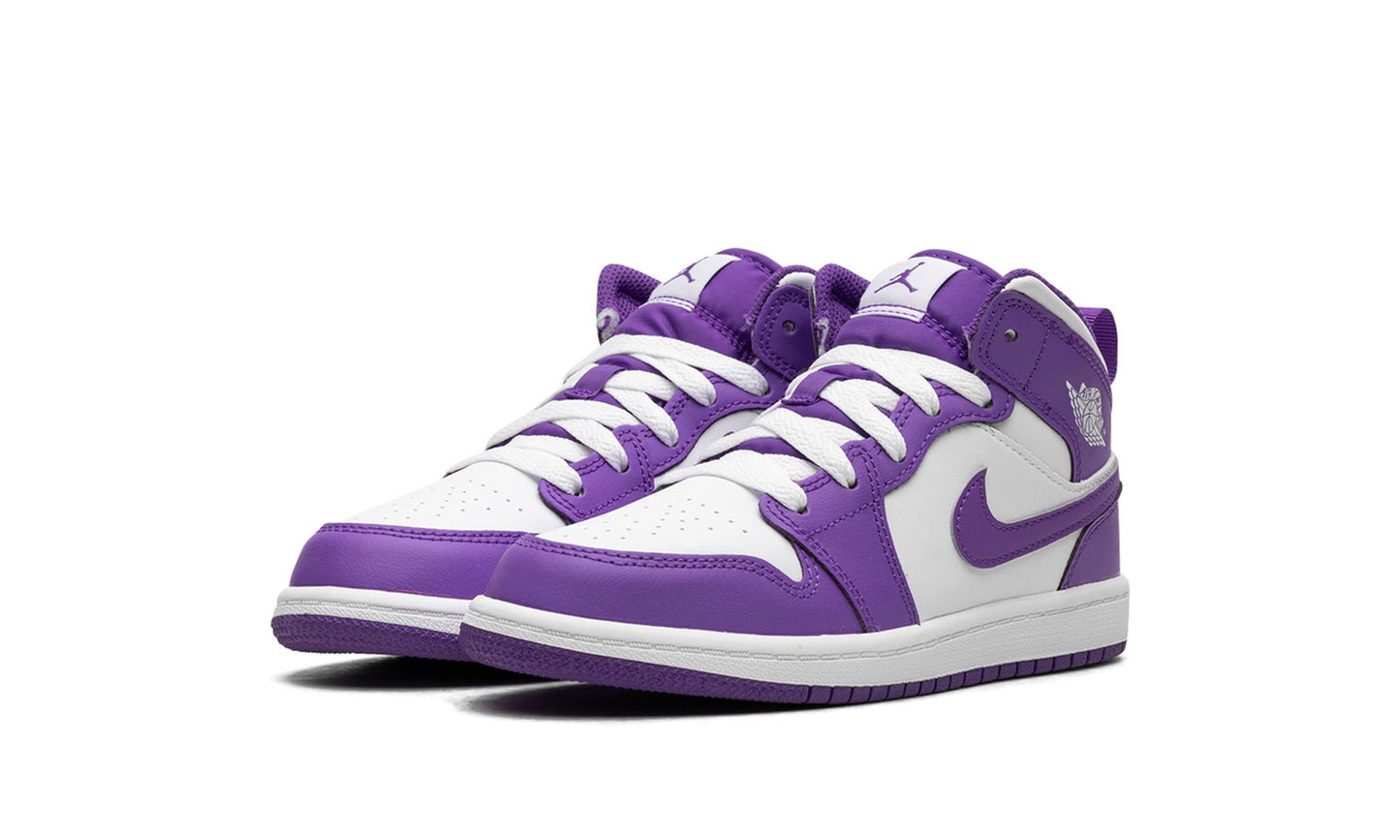 Air Jordan 1 Mid Purple Venom (PS)