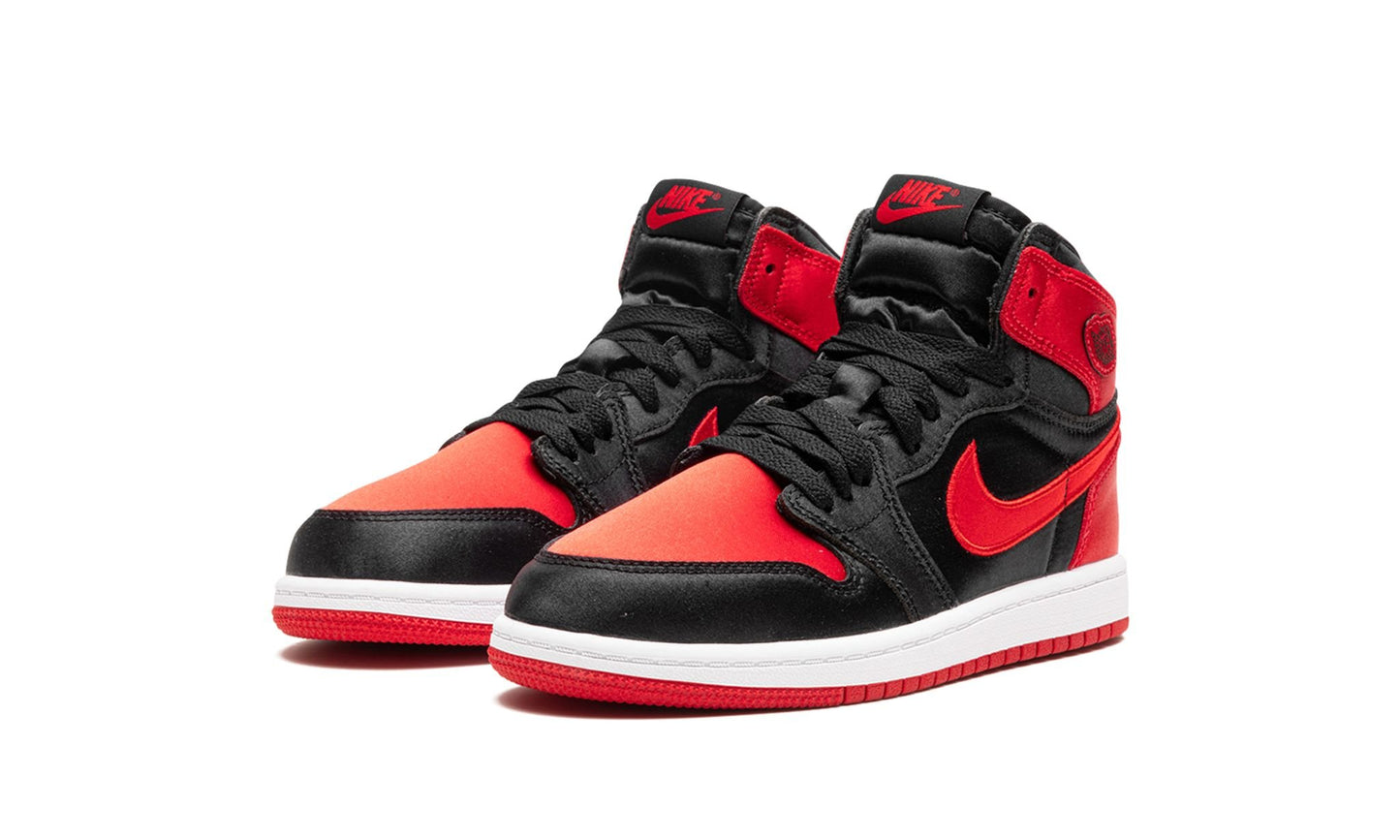 Air Jordan 1 Retro High OG Satin Bred (PS)