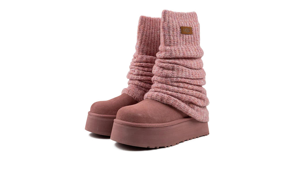 UGG Classic Mini Dipper Legwarmer Boot Pink Dawn (Women's)