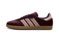 Adidas Samba OG Maroon Sand Strata Pony (Women's)