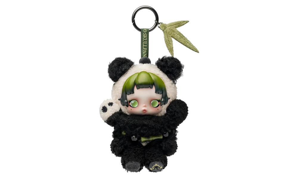 Pop Mart SKULLPANDA Lazy Panda Plush Doll Pendant
