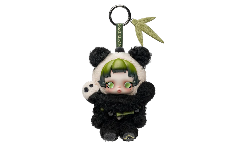 Pop Mart SKULLPANDA Lazy Panda Plush Doll Pendant