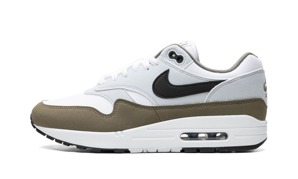 Nike Air Max White Black Medium Olive – Newking Store
